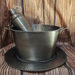 Vintage 3 Piece Barware Set